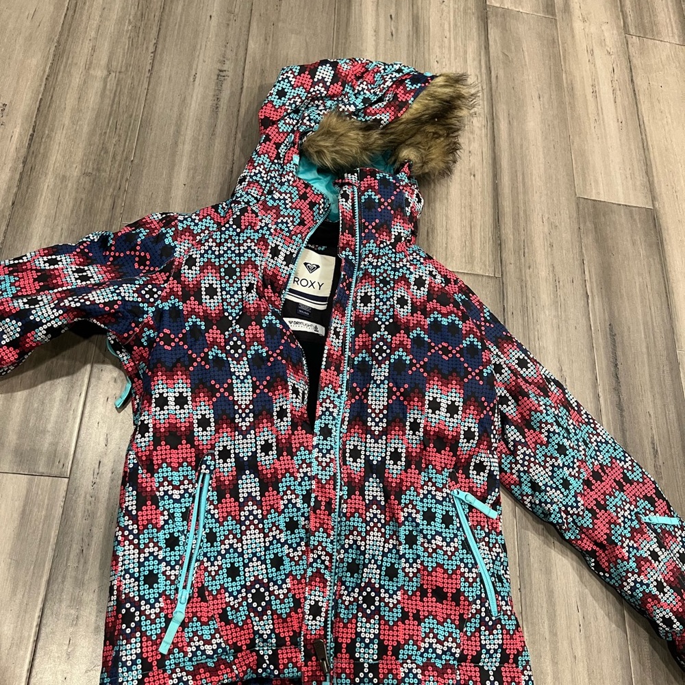 Roxy girls snow jacket